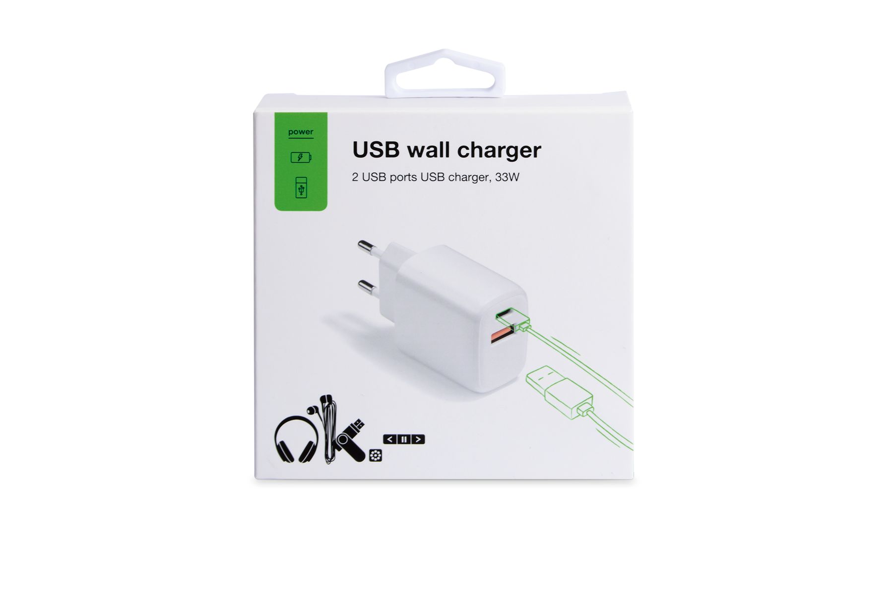 USB wall charger